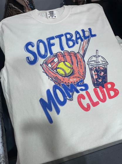 Softball Moms Club Sweatshirt