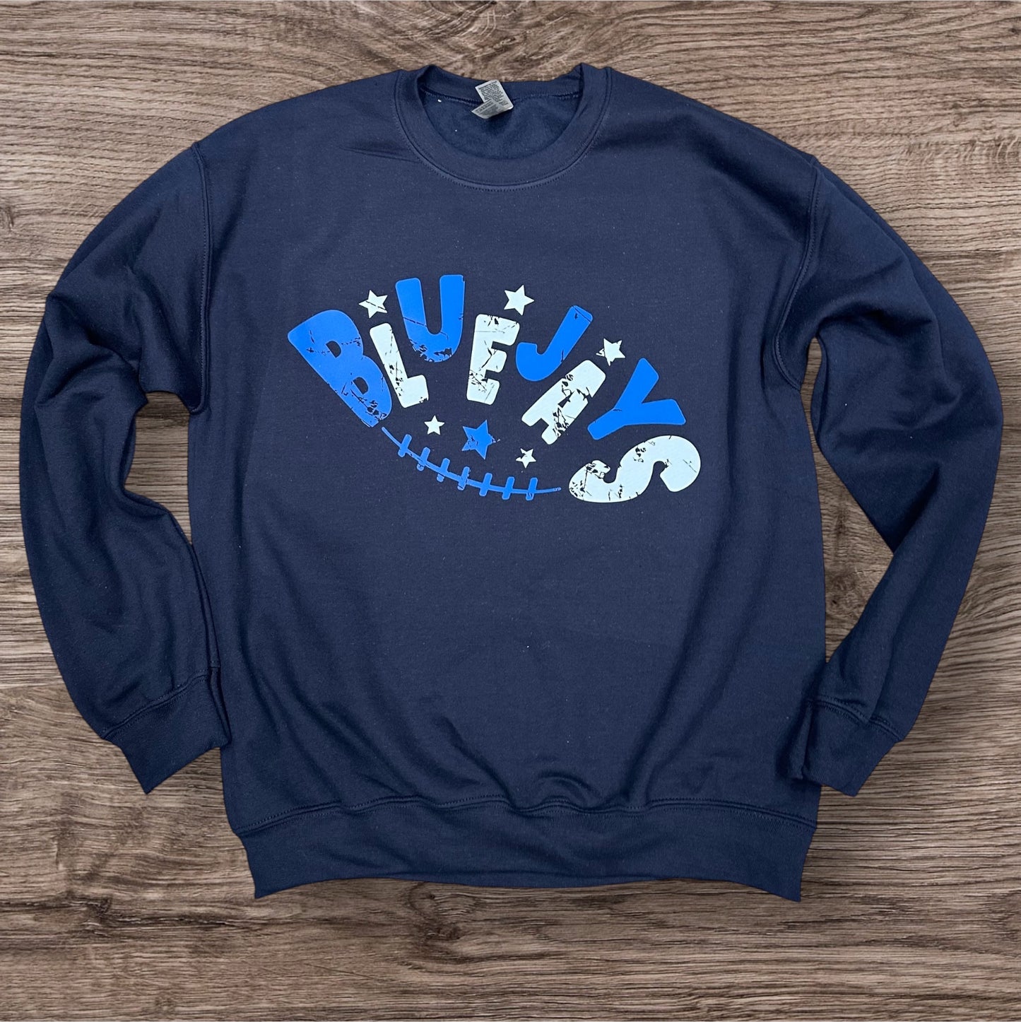 R7 Bluejays Spirit Wear - Bluejays Football Crewneck