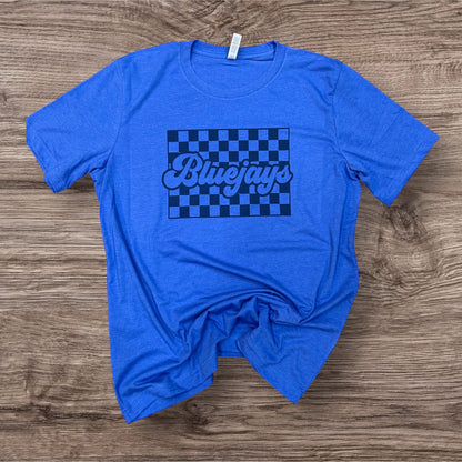 R7 Bluejays Spirit Wear - Retro Bluejays T-Shirt