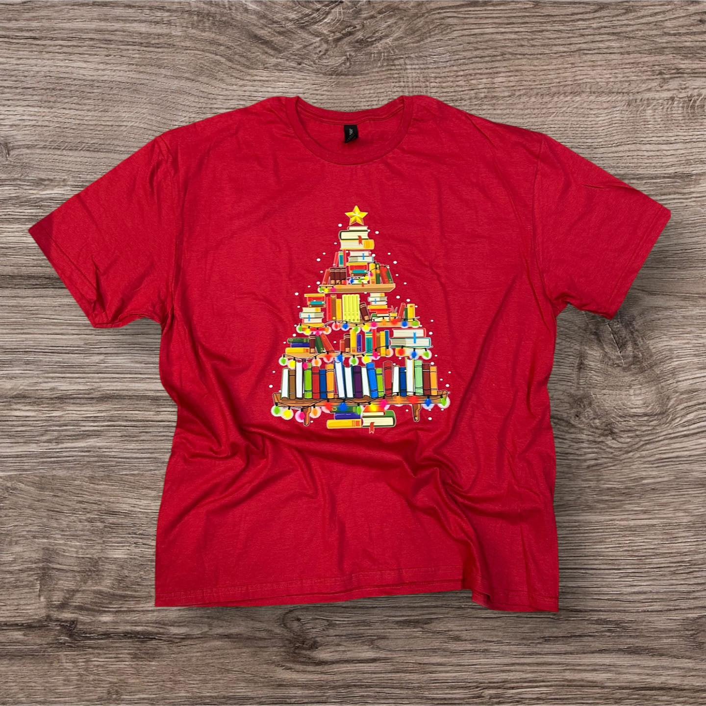 General Apparel - Christmas Tree of Books
