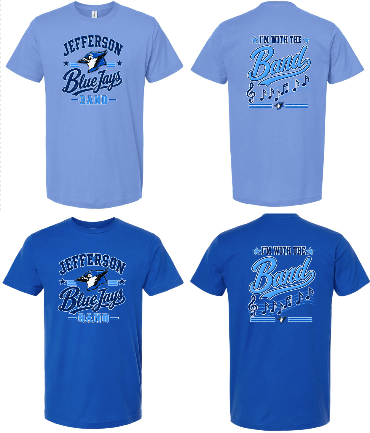 Bluejay Band - I'm with the Band TShirt