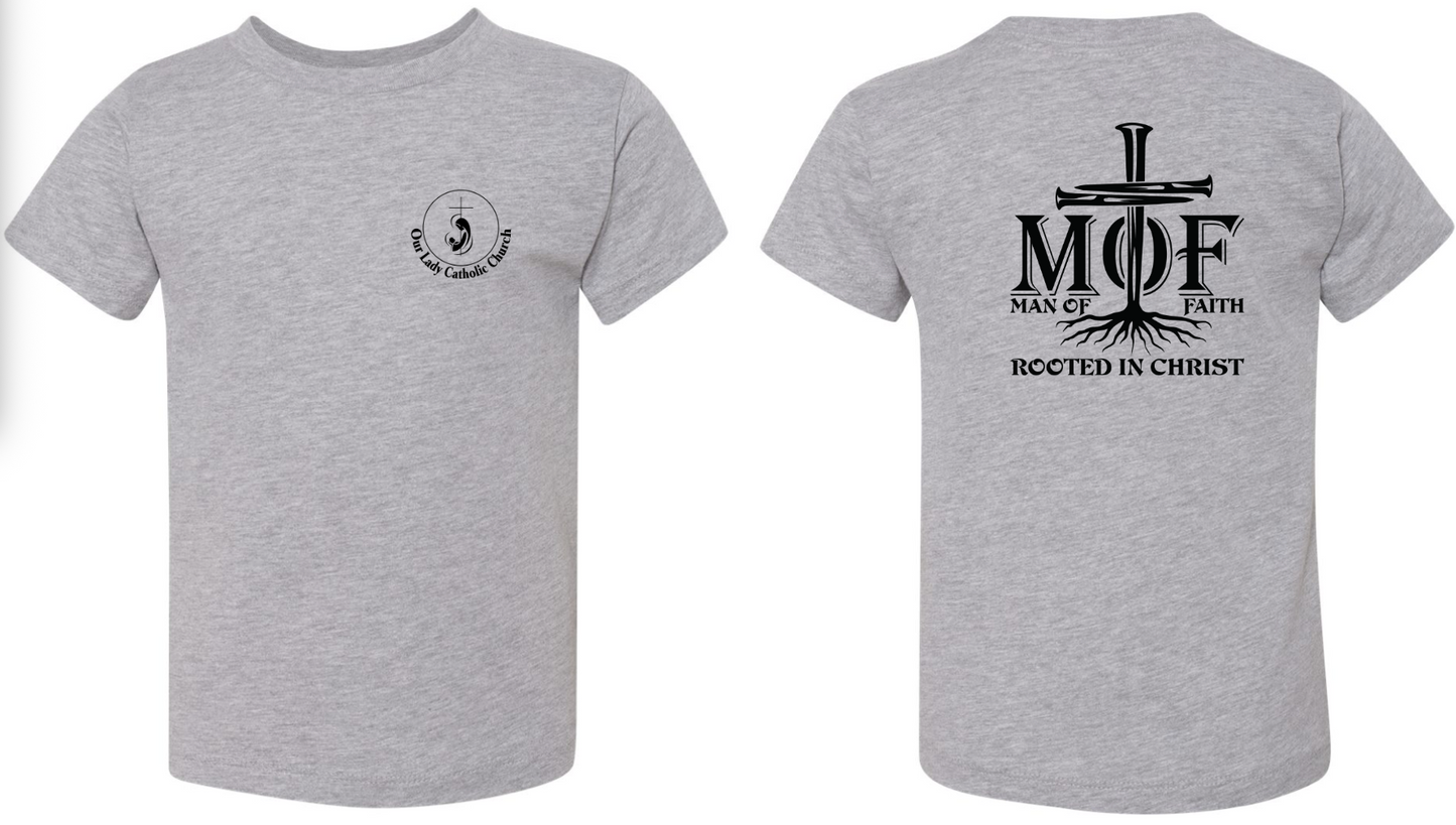Parish Apparel - Man of Faith - Multiple Logo Designs Available