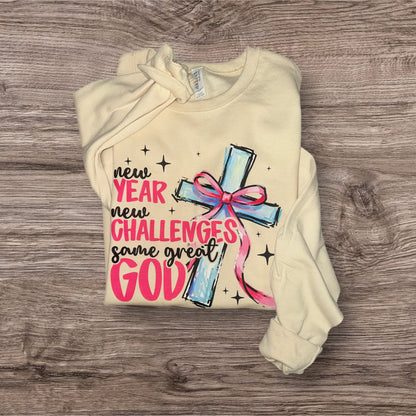 General Apparel - New Year Same Great God