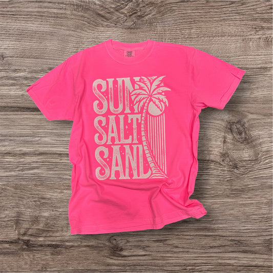 Sun Salt Sand White T-Shirt