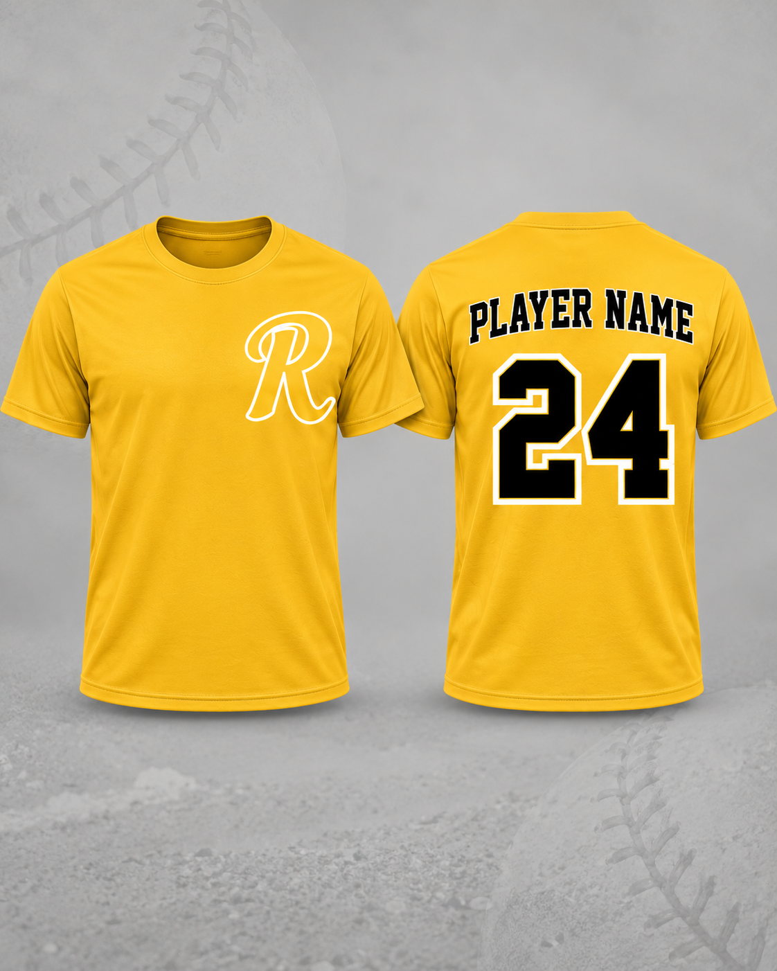 Recruits Logo R Softball T-Shirt