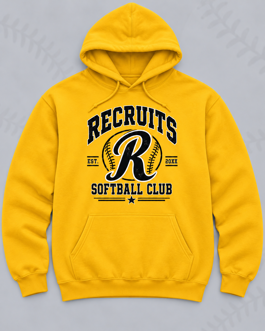Spirit Wear - Recruits Club Softball Hoodie