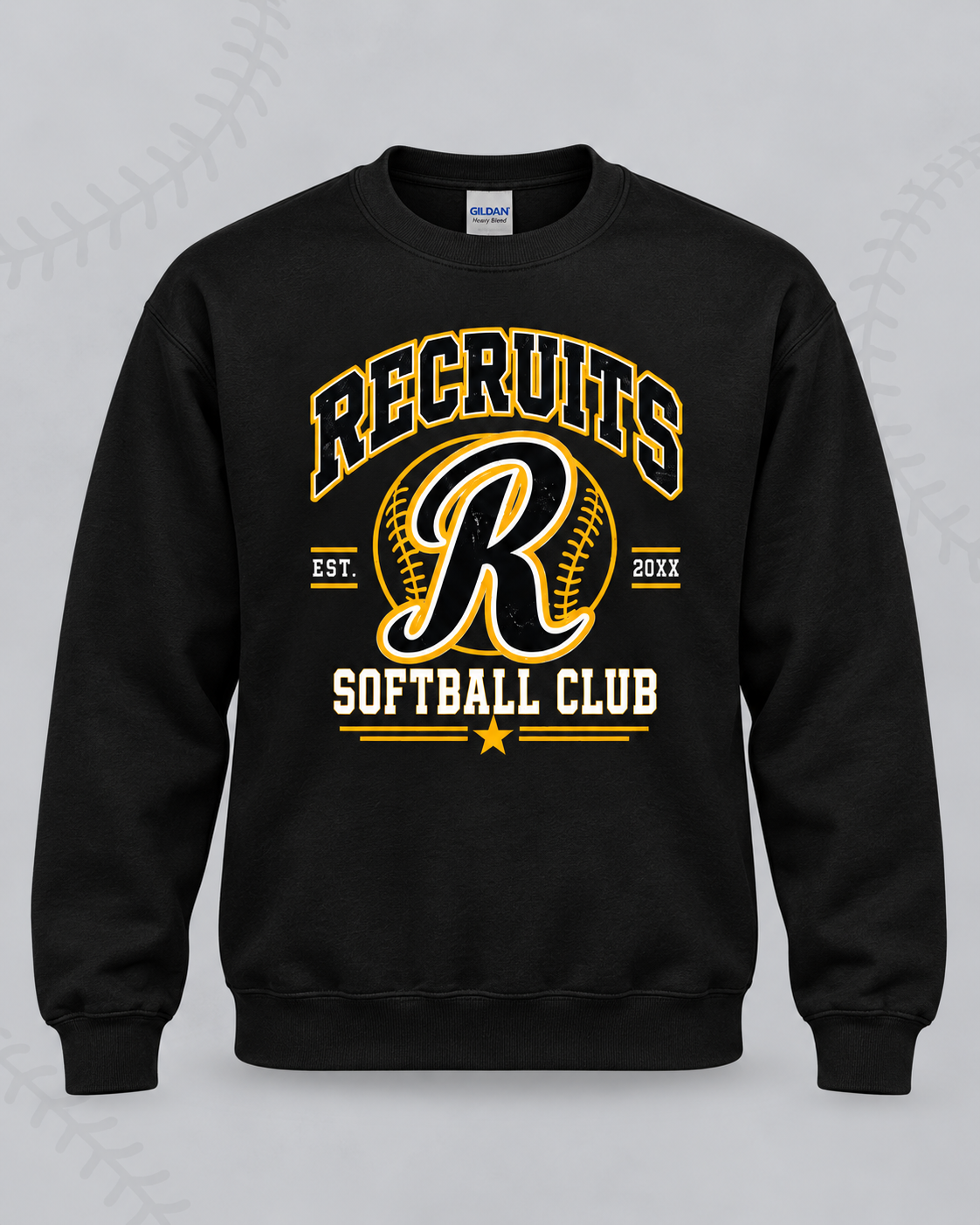 Spirit Wear - Recruits Club Softball Crewneck