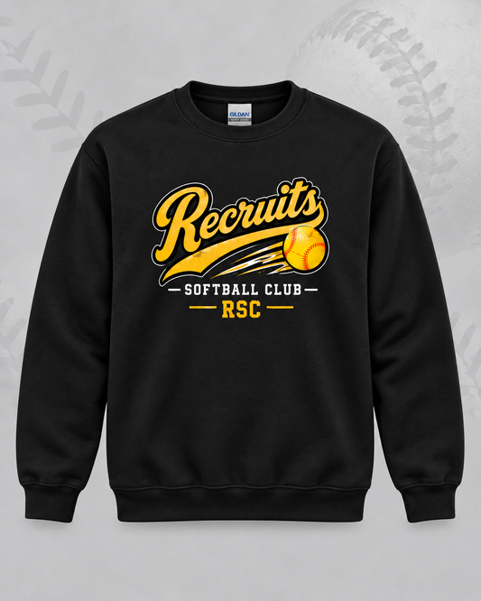 Recruits Club RSC Softball Crewneck