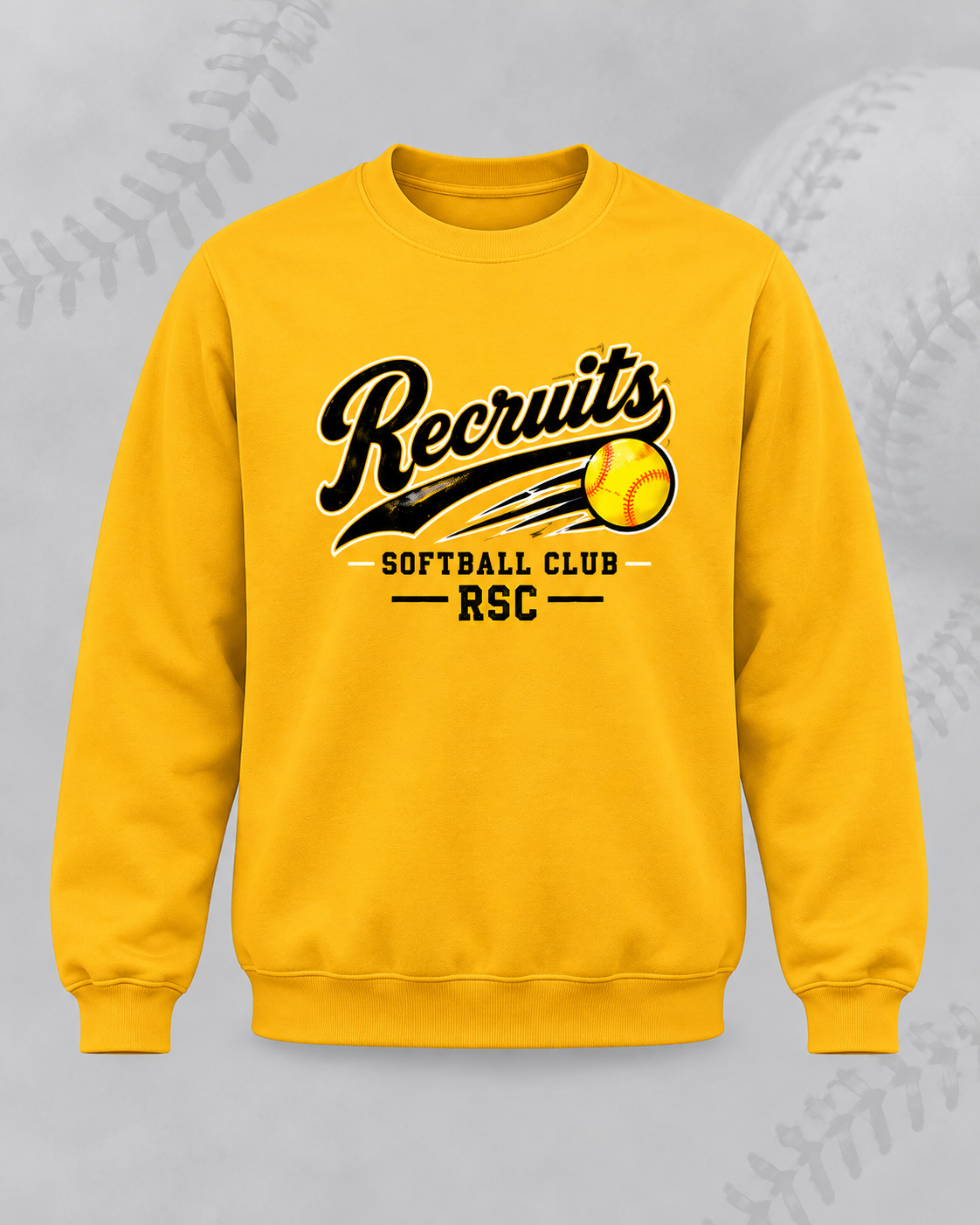 Recruits Club RSC Softball Crewneck