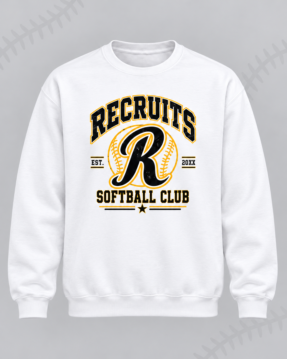 Spirit Wear - Recruits Club Softball Crewneck