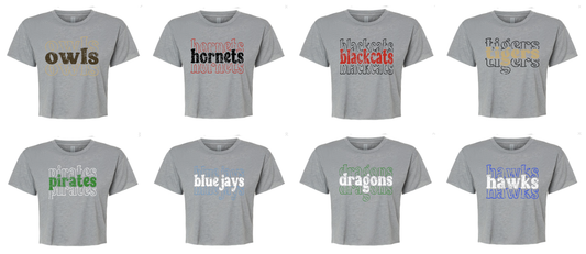 Mascot Crop Tops
