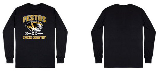 Festus Cross Country Long Sleeve - XC Design WITHOUT Last Name