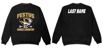 Festus Cross Country Crewneck - XC Design - WITH Last Name