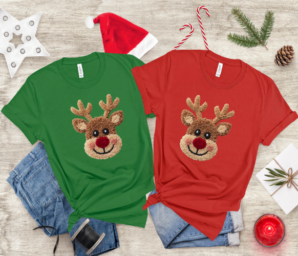 General Apparel - Christmas Reindeer T-Shirt