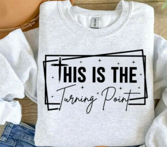 This is the Turning Point Crewneck