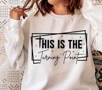 This is the Turning Point Crewneck