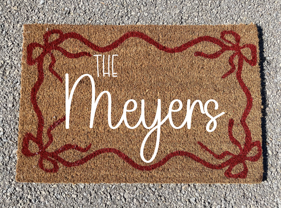 Personalized Door Mat