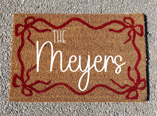 Personalized Door Mat