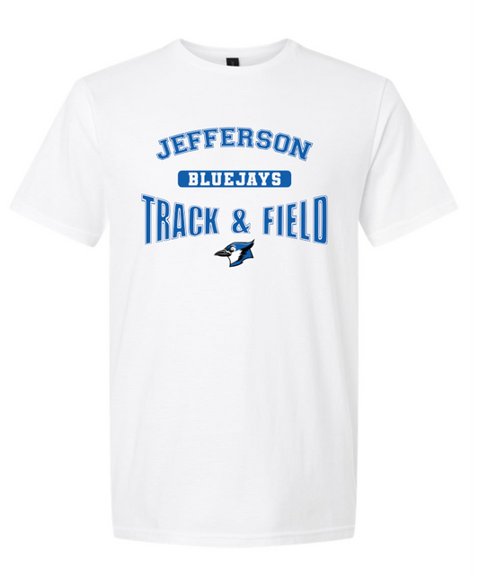 Bluejays Track & Field T-shirt WITHOUT Name