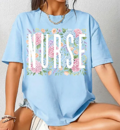 Baisch - Comfort Color - Nurse TShirt