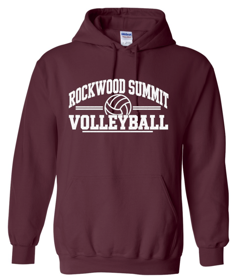 Spirit Wear - Rockwood Summit Volleyball Hoodie