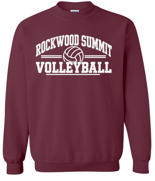 Spirit Wear - Rockwood Summit Volleyball Crewneck