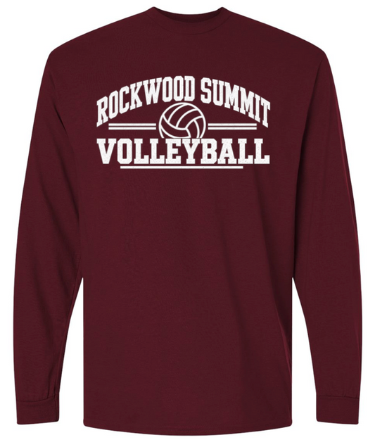 Spirit Wear - Rockwood Summit Volleyball Long Sleeve TShirt