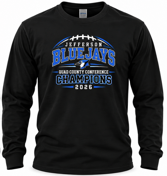 Jefferson Conference Campions Long Sleeve Tshirt (Limited Quantity Available)