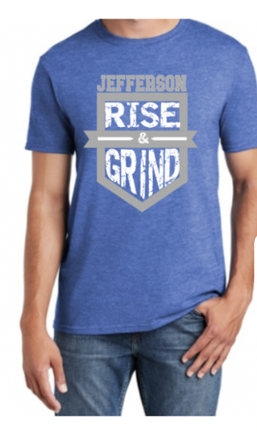 Bluejays Spirit Wear - Rise and Grind