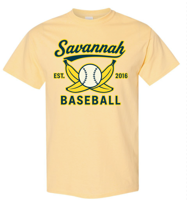 Spirit Wear - Savannah Baseball Design 1
