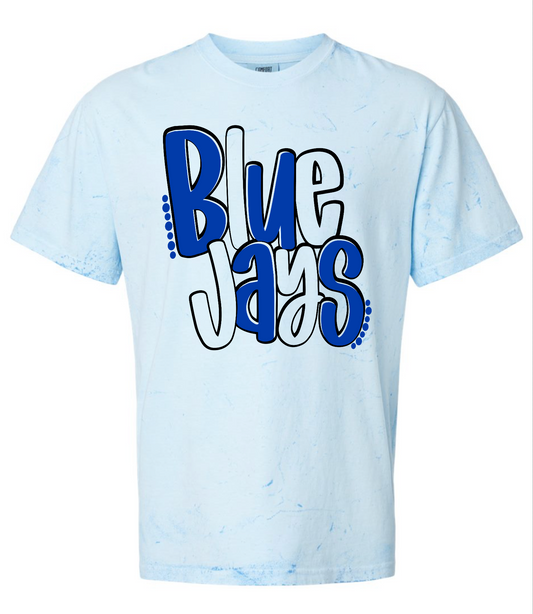 Bluejays Spirit Wear - Bluejays Color Blast T-Shirt
