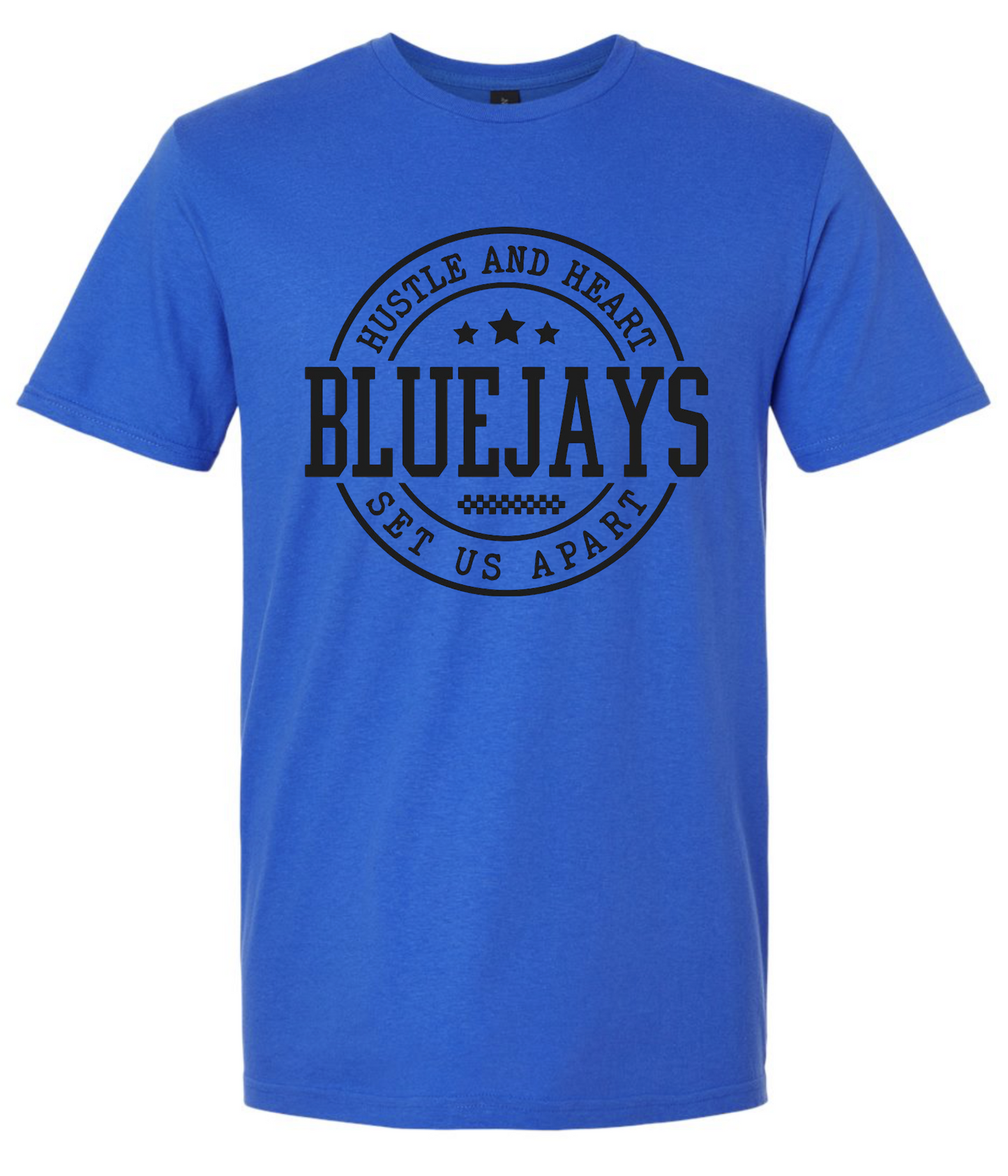 Bluejays Spirit Wear - Bluejays Hustle and Heart
