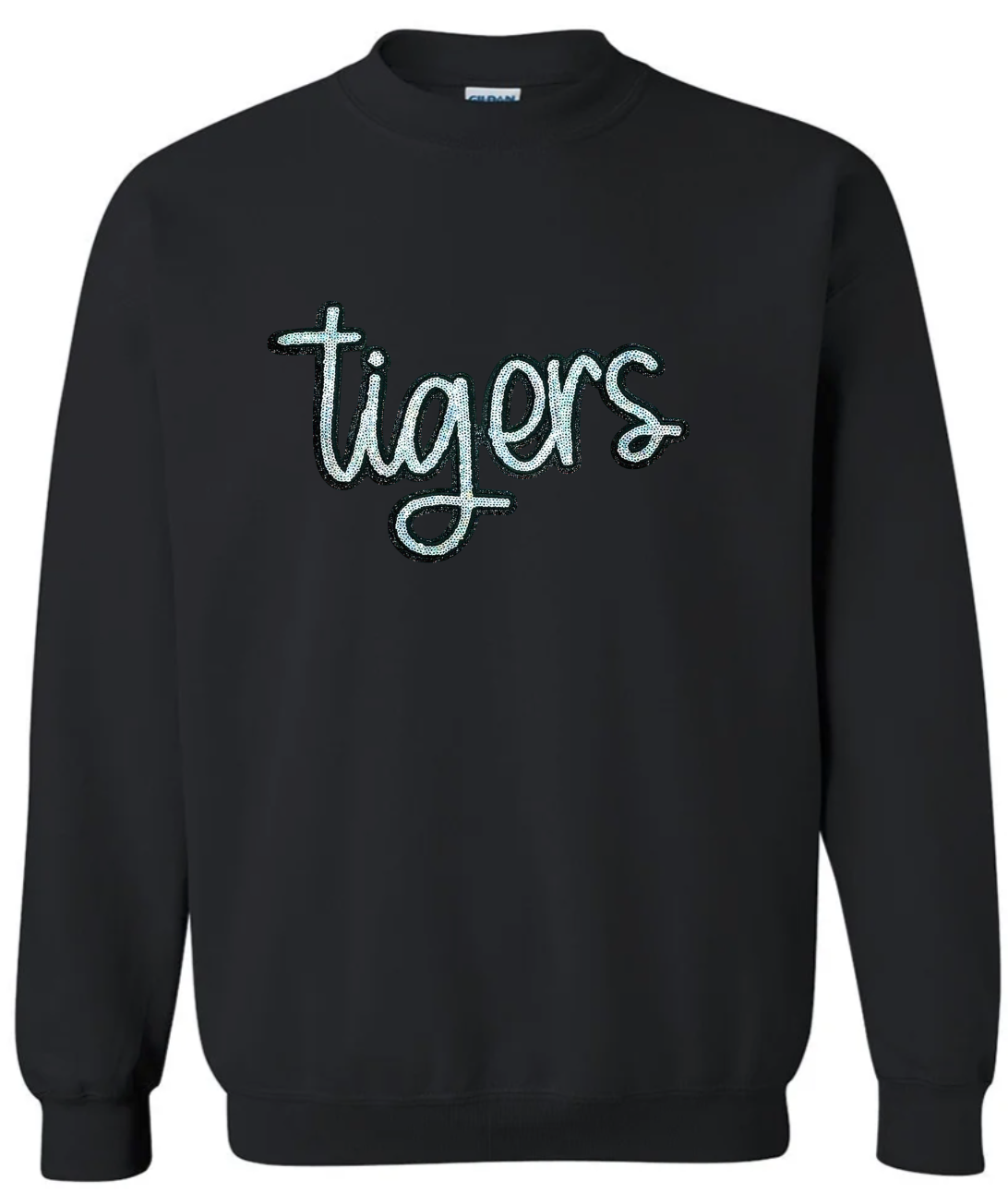 Festus Tigers Spirit Wear - Tigers Sequins Crewneck