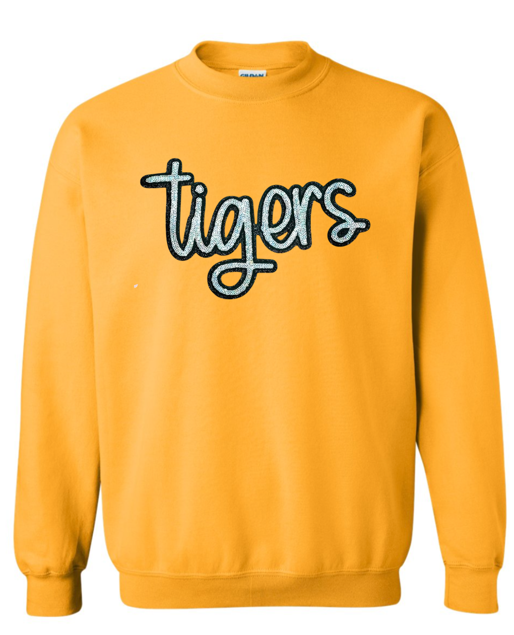 Festus Tigers Spirit Wear - Tigers Sequins Crewneck