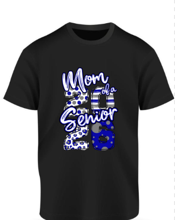 Senior - 2026 Senior Mom Royal/Grey