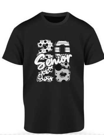 Senior - 2026 Senior Grey/White/Black