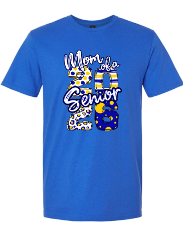 Senior - 2026 Senior Mom Gold/Royal