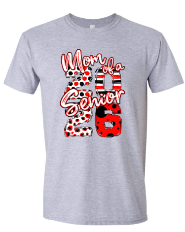 Senior - 2026 Senior Mom Red/Black