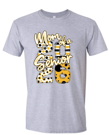 Senior - 2026 Senior Mom Black/Gold