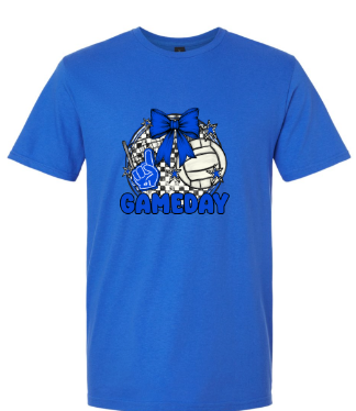 Spirit Wear -Checkered Volleyball