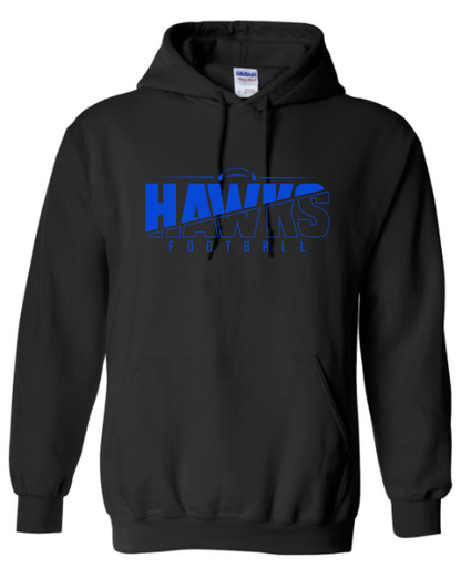 Hawks Spirit Wear - Hawks Football Hoodie