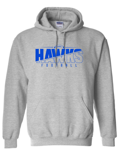 Hawks Spirit Wear - Hawks Football Hoodie