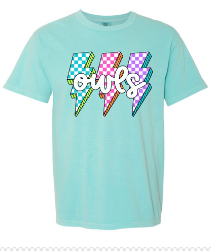 Spirit Wear - Lightning Bolt Owls