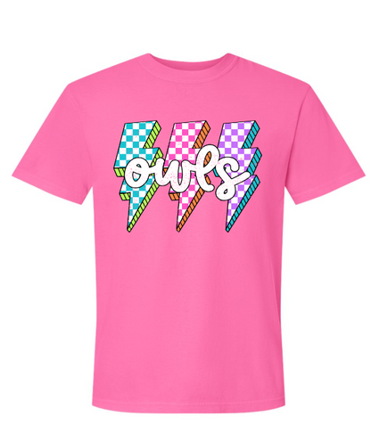 Spirit Wear - Lightning Bolt Owls