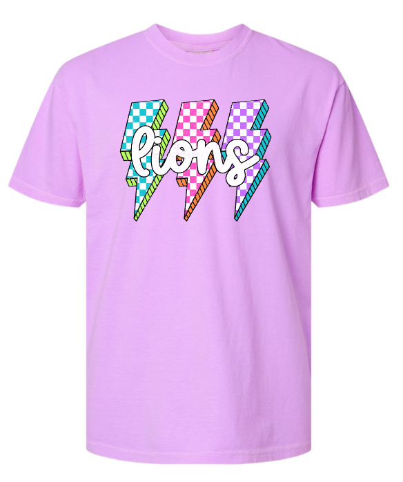 Spirit Wear - Lightning Bolt Lions