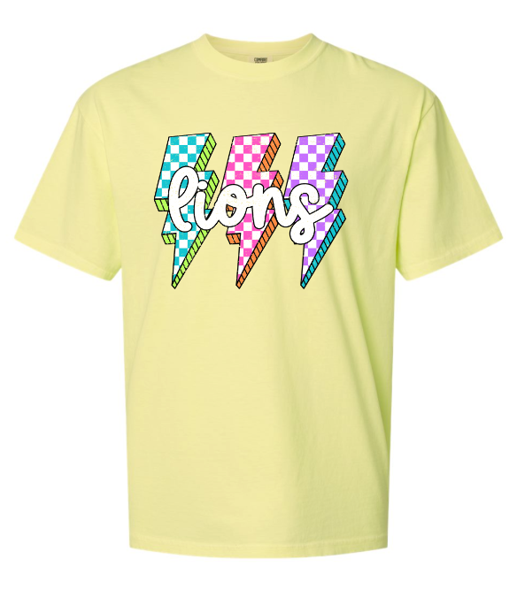 Spirit Wear - Lightning Bolt Lions