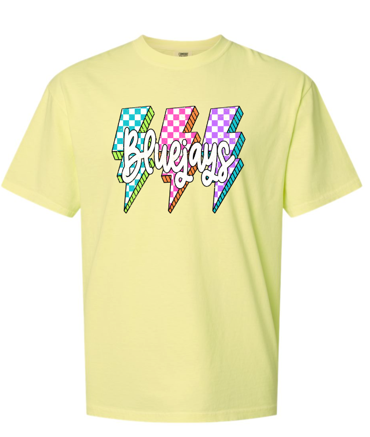 Spirit Wear - Lightning Bolt Bluejays