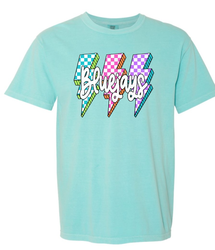 Spirit Wear - Lightning Bolt Bluejays