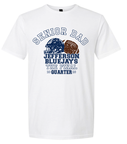 Bluejays Football - Senior Dad Shirt