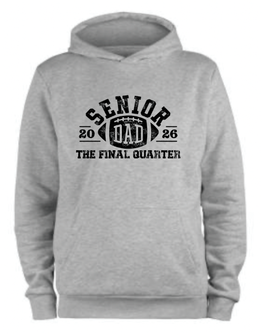 Sports - Senior Dad Hoodie The Final Quarter
